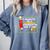 Kids Pre-K Graduation Kindergarten Here I Come Comfort Colors Sweatshirt Blue Jean