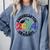 Kindergarten Graduation 2024 Graduate Last Day Of School Comfort Colors Sweatshirt Blue Jean
