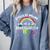 Kindergarten Graduation Proud Mom Son Daughter Comfort Colors Sweatshirt Blue Jean