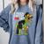 Kindergarten Grawrduate Dinosaur Graduation Cap Shirt Comfort Colors Sweatshirt Blue Jean