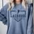 Lacrosse Senior Night Lacrosse Senior 2025 Graduation 33 Comfort Colors Sweatshirt Blue Jean