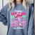 Last Day Of School Shirt Coquette Bow School Graduation Comfort Colors Sweatshirt Blue Jean