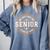 My Last First Day Senior 2025 Graduation Class Of 2025 Comfort Colors Sweatshirt Blue Jean