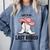This Is My Last Rodeo Senior 2026 Cowgirl Graduation Comfort Colors Sweatshirt Blue Jean