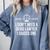 Lawyer Parent Dad Mom Law School Graduation Comfort Colors Sweatshirt Blue Jean