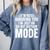 Leave Me Alone Tee Introvert Humor Comfort Colors Sweatshirt Blue Jean