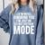 Leave Me Alone Tee Introvert Humor Comfort Colors Sweatshirt Blue Jean