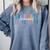 Licensed Skin Esthetician Graduation Skin Esthetician Comfort Colors Sweatshirt Blue Jean