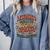 Licensed Social Worker Masters MSW LMSW Graduation 2026 Premium Tri-Blend Comfort Colors Sweatshirt Blue Jean