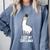 LLama Graduation I Got My Dipllama Cute Llama Comfort Colors Sweatshirt Blue Jean