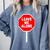 Loner Antisocial Introvert Stop Sign Says Leave Me Alone Comfort Colors Sweatshirt Blue Jean