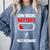 Low Social Battery Need Recharge Introvert Self-Care Comfort Colors Sweatshirt Blue Jean