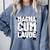 Magna Cum Laude Graduation Comfort Colors Sweatshirt Blue Jean