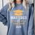 Mastered It 2025 Masters Degree Graduation Graduate Mba Comfort Colors Sweatshirt Blue Jean