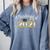 Master's Degree 2021 Graduate Mastered It Graduation Comfort Colors Sweatshirt Blue Jean