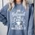 Masters Degree Graduation Art For Women Girl Masters Degree Comfort Colors Sweatshirt Blue Jean