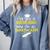 Masters Degree Graduation Men Women MSW MPH Premium Comfort Colors Sweatshirt Blue Jean