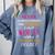 Masters Degree Graduation MPH Social Work Comfort Colors Sweatshirt Blue Jean