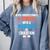 Masters In Education Degree Graduation Women MeD Comfort Colors Sweatshirt Blue Jean