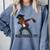 Masters Graduation Mastered It Dabbing Man Tee Comfort Colors Sweatshirt Blue Jean