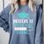 Masters Of Social Work Loading MSW Graduation Future Social Comfort Colors Sweatshirt Blue Jean
