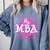MBA Graduation Masters Business Administration T-Shirt Comfort Colors Sweatshirt Blue Jean