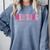Med Surg Nurse Appreciation Nursing School Graduation Women Comfort Colors Sweatshirt Blue Jean
