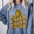 Medieval Frog Meme Sarcastic Introvert Humor Fantasy Comfort Colors Sweatshirt Blue Jean