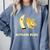 Medium Mature Banana Banana Real School Graduation Celebrations Comfort Colors Sweatshirt Blue Jean