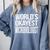 Microbiologist Microbiology Major Graduation Men Comfort Colors Sweatshirt Blue Jean