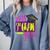 Miss 5th Grade Shirt 5 Grad Kids Girl Graduation School Comfort Colors Sweatshirt Blue Jean