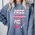 Miss Mrs Ms Dr Doctorate Graduation Comfort Colors Sweatshirt Blue Jean