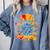 Motivated Educated Graduated Graduation Comfort Colors Sweatshirt Blue Jean