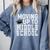 Moving Up To Middle School Elementary School Graduation Comfort Colors Sweatshirt Blue Jean