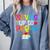 Moving Up To Pre-K Teacher Student Kid Graduation T-Shirt Comfort Colors Sweatshirt Blue Jean