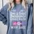 MSN Masters Science In Nursing Nurse Graduation 2022 Comfort Colors Sweatshirt Blue Jean