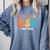 MSW Est 2025 Graduation School Social Worker Shirt Master Comfort Colors Sweatshirt Blue Jean