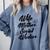 MSW Mom Graduation T-Shirt Social Worker Wife Mother Comfort Colors Sweatshirt Blue Jean