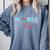 New Nurse Est 2018 T-Shirt Nursing School Graduation Comfort Colors Sweatshirt Blue Jean