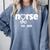 New Nurse Est 2019 Nursing School Graduation Comfort Colors Sweatshirt Blue Jean