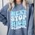 Next Stop High School Elementary School Graduation 2025 Comfort Colors Sweatshirt Blue Jean