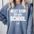 Next Stop High School Graduation T-Shirt Comfort Colors Sweatshirt Blue Jean