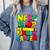 Next Stop Kindergarten Preschool Graduation 2023 Boys Girls Comfort Colors Sweatshirt Blue Jean
