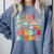 Next Stop Middle School Elementary School Graduation 2025 Comfort Colors Sweatshirt Blue Jean