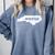 North Carolina Nursing Nurse Graduation Comfort Colors Sweatshirt Blue Jean