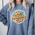 Do Nothing Club Lazy Introvert Gen Y Millennials Comfort Colors Sweatshirt Blue Jean