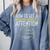 Nuclear Engineering Graduation Future Nuclear Engineer Comfort Colors Sweatshirt Blue Jean
