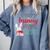 Nurse LPN RN CNA Easter Graduation Nursing 2021 Comfort Colors Sweatshirt Blue Jean