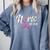 Nursing Graduation Nurse Est 2018 T-Shirt Comfort Colors Sweatshirt Blue Jean