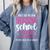 Nursing School Graduate Nurse Graduation Party Comfort Colors Sweatshirt Blue Jean